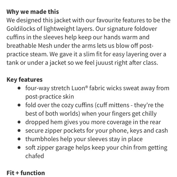 lululemon athletica Blue and Green Chevron Cardigan - Picture 3 of 14